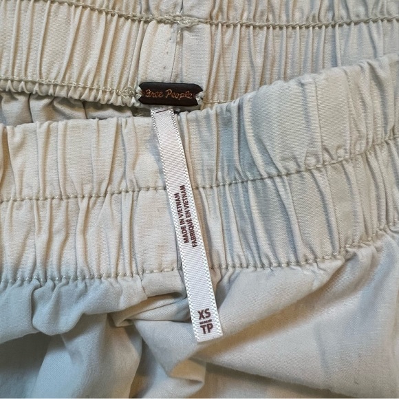 Free People Preppy Poplin Pull-On Pants - Birch - XS - Picture 4 of 11